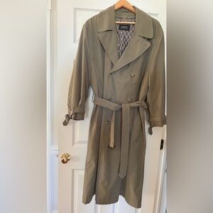 Men's Elegant Tan Trench Coat